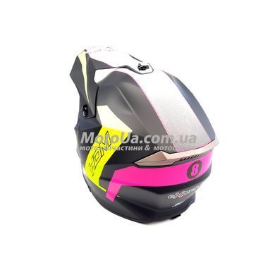 Шлем кроссовый EXDRIVE (size: XL, разноцветный, EX-806)