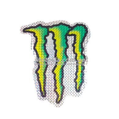 Наклейка логотип MONSTER ENERGY (21х16см) (#7312F)