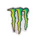 Наклейка логотип MONSTER ENERGY (21х16см) (#7312F) - 2