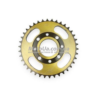 Звезда трансмиссии (задняя) 520-38T (d=58; 4тв.*90mm) мотоциклы TEKEN/Loncin/CBF200-250/Scrambler