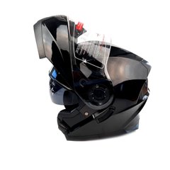 Шлем трансформер FGN (size: L, черный глянцевый, 160)