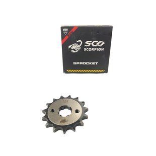 Звезда трансмиссии (передняя) 428-15T CB/CG (d=61; 2отв*30mm; внутр. d=20) Lifan (узкий шлиц)
