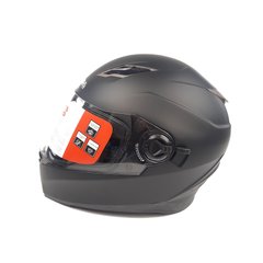 Шлем закрытый интеграл EX-09 (size: S, черный + очки, матовый) Exdrive