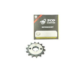 Зірка трансмісії (передня) 428-14T CB/CG (d=61; 2отв*30mm; внутр. d=20) Lifan (вузький шліц) ZV