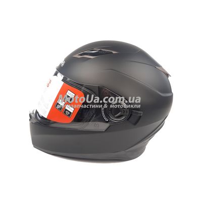 Шлем закрытый интеграл EX-09 (size: S, черный + очки, матовый) Exdrive