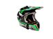 Шлем кроссовый EXDRIVE (size: L, черно-зеленый глянцевый, EX-806 MX) - 6