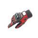 Перчатки PRO BIKER MCS-01 (size: M, красные, текстиль с накладкой на кисть) - 4
