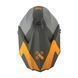 Шлем кроссовый AMOQ (size: XXL, черно-оранжевый матовый) - 7