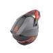 Шлем кроссовый AMOQ (size: XS, черно-серо-красный матовый) - 4