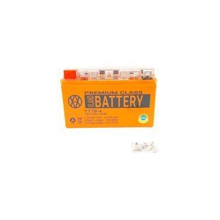 Акумулятор 6,5A 12V (YT7B-4) VLAND гелевий, вузький 150x65x94