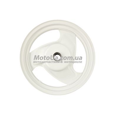 Диск колеса передний 10" Yamaha 3KJ (стальной) белый
