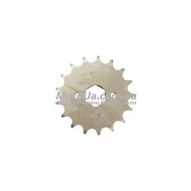 Звезда трансмиссии (передняя) 428-17T CB/CG (d=73; 2отв*34mm; внутр. d=20) JT