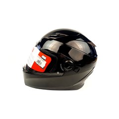 Шлем закрытый интеграл EX-09 (size:S, черный + очки, глянцевый) Exdrive