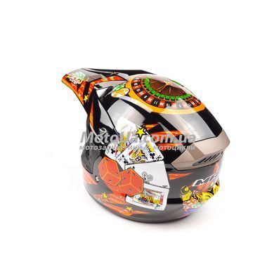 Шлем кроссовый MRC-MT (size:XL, 61-62, черный, mod:470-15)