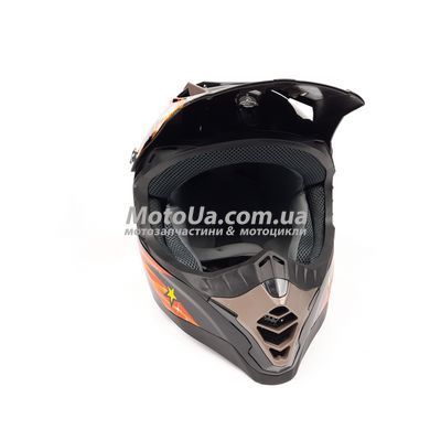 Шлем кроссовый MRC-MT (size:XL, 61-62, черный, mod:470-15)
