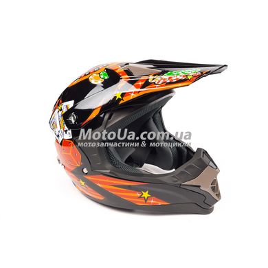 Шлем кросовий MRC-MT (size:XL, 61-62, черный, mod:470-15)