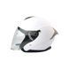 Шлем открытый EXDRIVE + очки (size: M, белый матовый, EX-586) - 1
