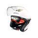 Шлем открытый EXDRIVE + очки (size: M, белый матовый, EX-586) - 4