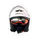 Шлем открытый EXDRIVE + очки (size: M, белый матовый, EX-586) - 10