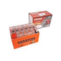 Акумулятор 7A 12V (YTX7A-BS) MAXION гелевий 148x85x93