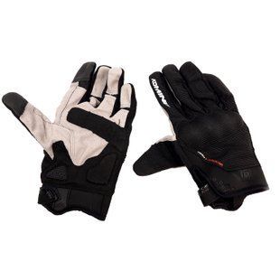 Рукавички Komine (size: XL, чорні, текстиль з накладкою на кисть, GK-183)