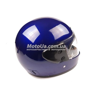 Шлем закрытый HF-101 (size: M, синий глянцевый)