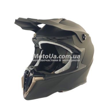 Шлем кроссовый EXDRIVE (size: L, черный матовый, EX-806)