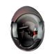 Шлем открытый HF-210 (size: M, черный, тонированное стекло) Mototech - 7