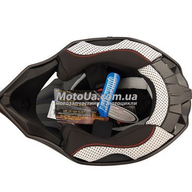 Шолом кросовий EXDRIVE (size: L, чорно-зелений матовий, EX-806 Dazzing)