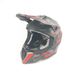 Шлем кроссовый EXDRIVE (size: L, черно-красный матовый, EX-806 Spider) - 6