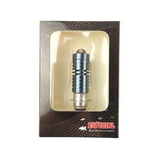 Лампа фары P15D-25-1 12V 35/35W (диодная, линза, черный корпус 1 лепесток)