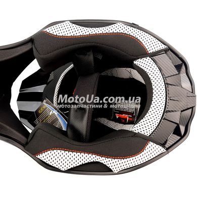 Шлем кроссовый EXDRIVE (size: L, черно-красный матовый, EX-806 Dazzing)