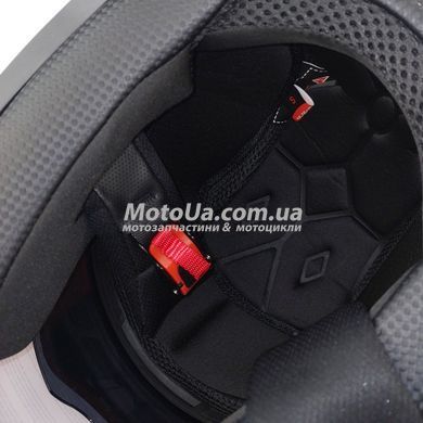 Шлем закрытый интеграл EX-09 (size:S, черно-зеленый + очки, матовый) Exdrive