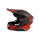 Шлем кроссовый EXDRIVE (size: L, черно-красный матовый, EX-806 Dazzing) - 1