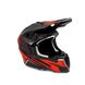 Шлем кроссовый EXDRIVE (size: L, черно-красный матовый, EX-806 Dazzing) - 5
