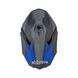 Шолом кросовий EXDRIVE (size: XS, чорно-синій матовий, EX-806 Dazzing) - 7