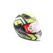 Шлем закрытый интеграл EX-09 (size:S, черно-зеленый + очки, матовый) Exdrive - 5