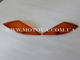 Скло поворотів передні (пара) SUZUKI SEPIA ZZ II ПОМАРАНЧЕВІ