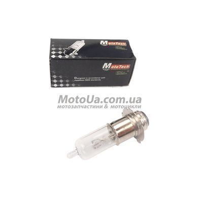 Лампа фари P15D-25-3 12V 40/40W (галоген, біла, 3 пел) Suzuki Lets/Add/Yamaha 16/36/39 Mototech