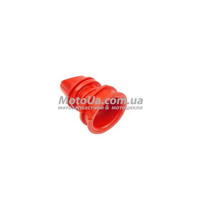 Патрубок фильтра HONDA DIO AF-18/27/28 силиконовый, красный NEOPLAST