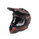Шлем кроссовый EXDRIVE (size: M, черно-красный матовый, EX-806 Spider) - 2