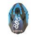 Шлем кроссовый EXDRIVE (size: XS, сине-черный матовый, EX-806 CRAZY) - 8