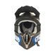 Шлем кроссовый EXDRIVE (size: XS, сине-черный матовый, EX-806 CRAZY) - 6