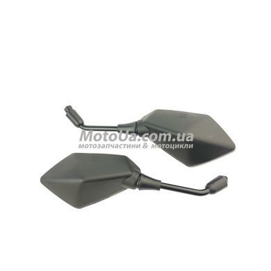 Зеркала M10 R+R пятиугольные, черные
