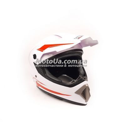 Шолом кросовий VIRTUE (size: S, білий, MD-905)