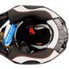 Шлем кроссовый EXDRIVE (size: M, черно-оранжевый матовый, EX-806 Dazzing) - 7
