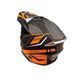 Шлем кроссовый EXDRIVE (size: M, черно-оранжевый матовый, EX-806 Dazzing) - 3