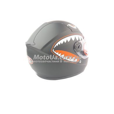 Шлем детский интеграл HF-909 E-26 (черный матовый) MT-Helmet