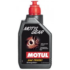 Трансмиссионное масло Motul Motylgear 75W-90 (1Л, полусинтетическое), Франция
