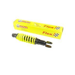 Амортизатор YAMAHA JOG 265mm, регулируемый (желтый) Flex MOTOTECH